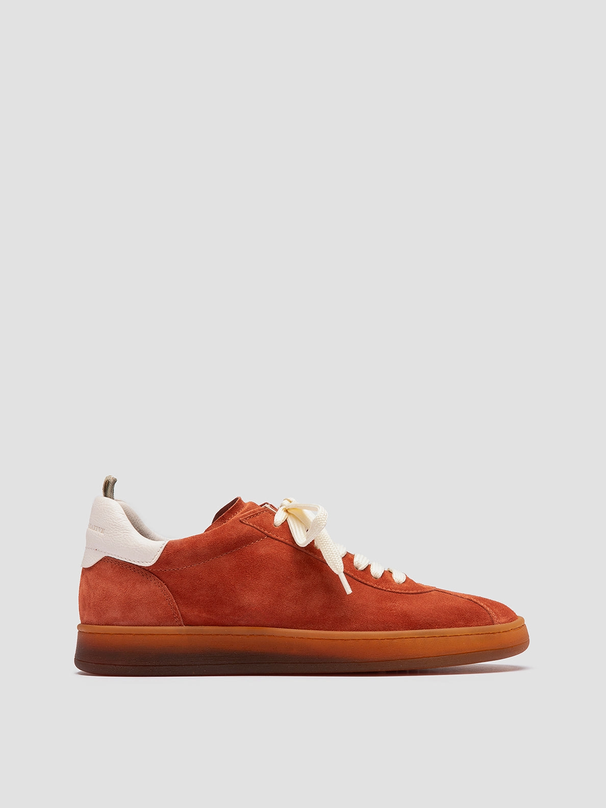 Ultra-soft comfort DESTINY 101 - Red Leather and Suede Sneakers