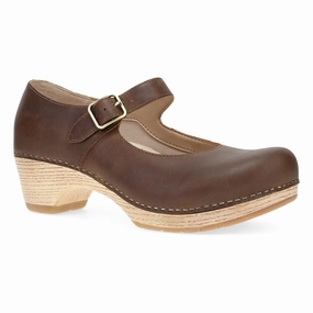 Lilah Tan Oiled Pull Up Low Impact Sole Geometry Flexibility