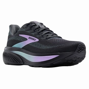 Brooks Ghost 17 Grey/Clearwater/Purple Running Shoe (Women's) Relaxed Walk Save Step