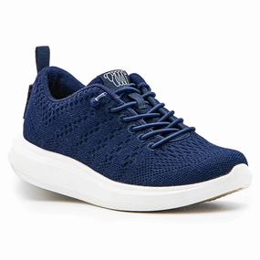 Woolloomooloo Coogee Navy Merino Wool Sneaker (Unisex) Chunky Sole Street Vibe