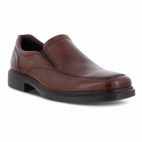 Ecco Helsinki 2 Apron Toe Slip-On Cognac (Men's) Japan Shade