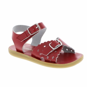 Outdoor Comfort Shoes Motion Control Design Eco-Ariel Velcro Apple Red Sandal ?C Durable & Comfortable Kids?? Summer Shoe