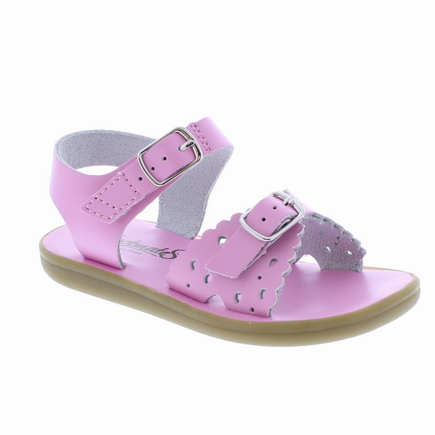 Eco-Ariel Velcro Bubblegum Pink Sandal ?C Lightweight, Breathable & Fun Kids?? Shoe Quick Move
