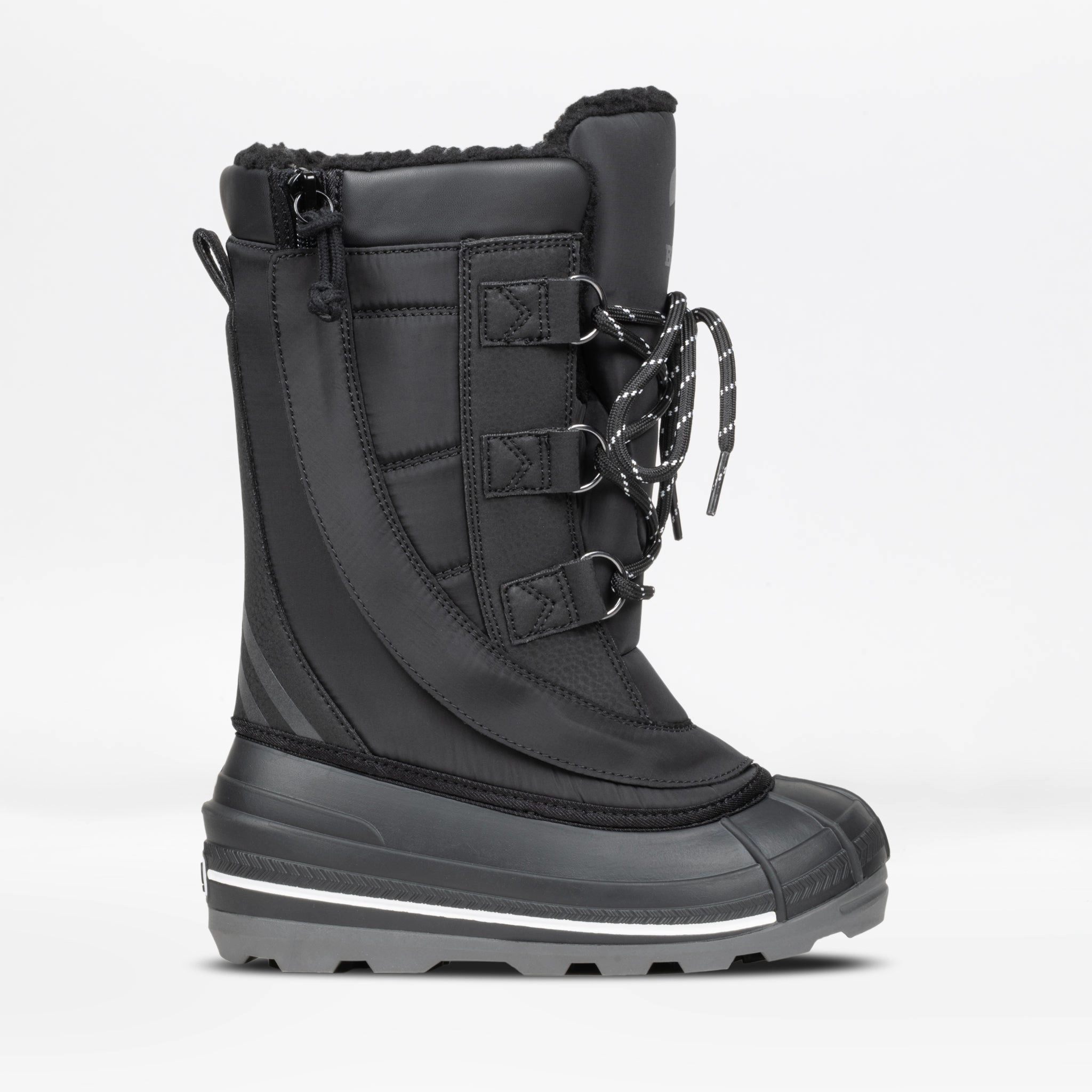 Compression Molded Midsole Slip Resistant Design Black BILLY Ice Boot