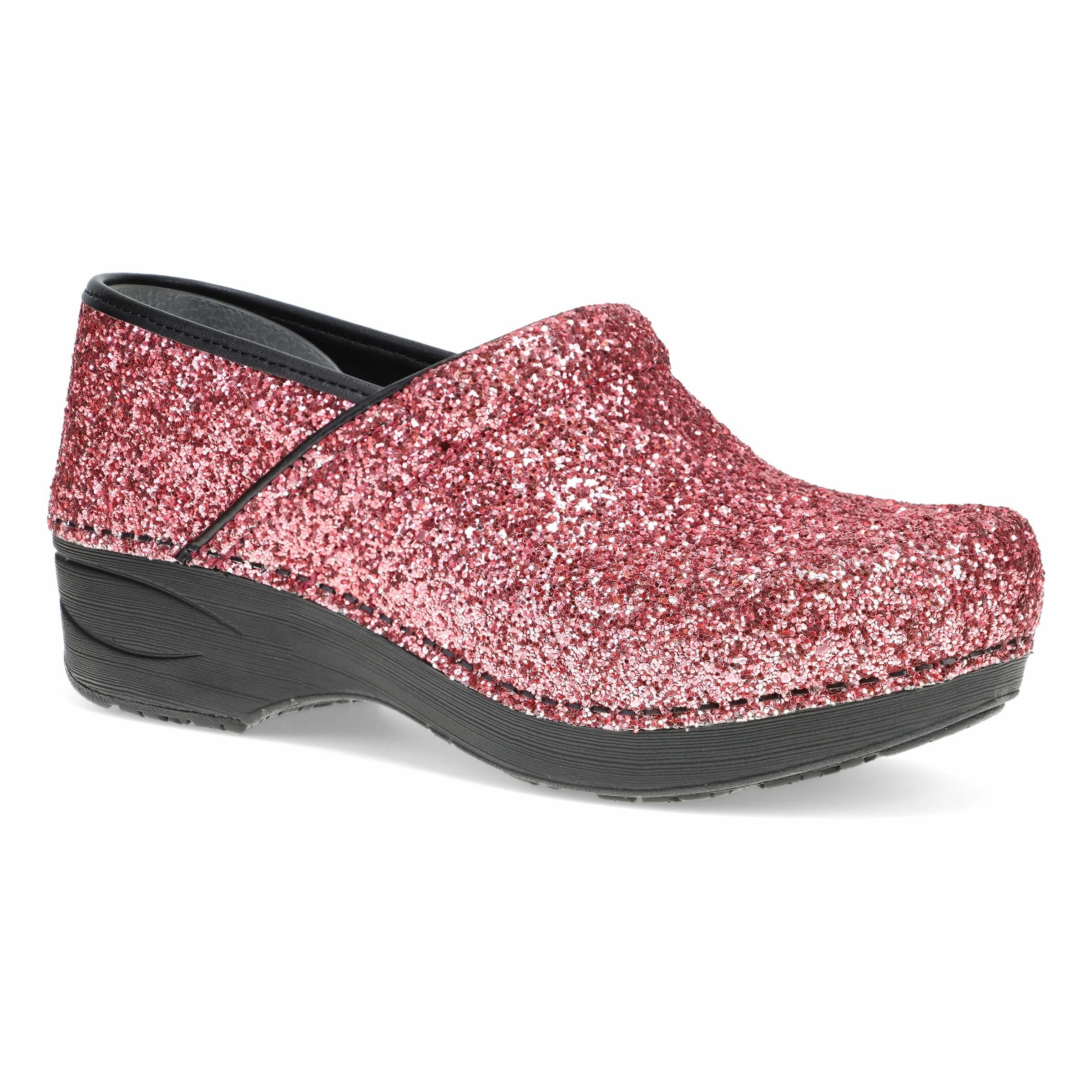 XP 2.0 Pink Glitter Breathable Daily Walk Memory Foam Airport Travel