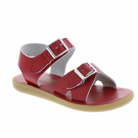 Eco-Tide Velcro Apple Red Sandal ?C Lightweight, Waterproof & Non-Slip Kids?? Shoe Comfy lining