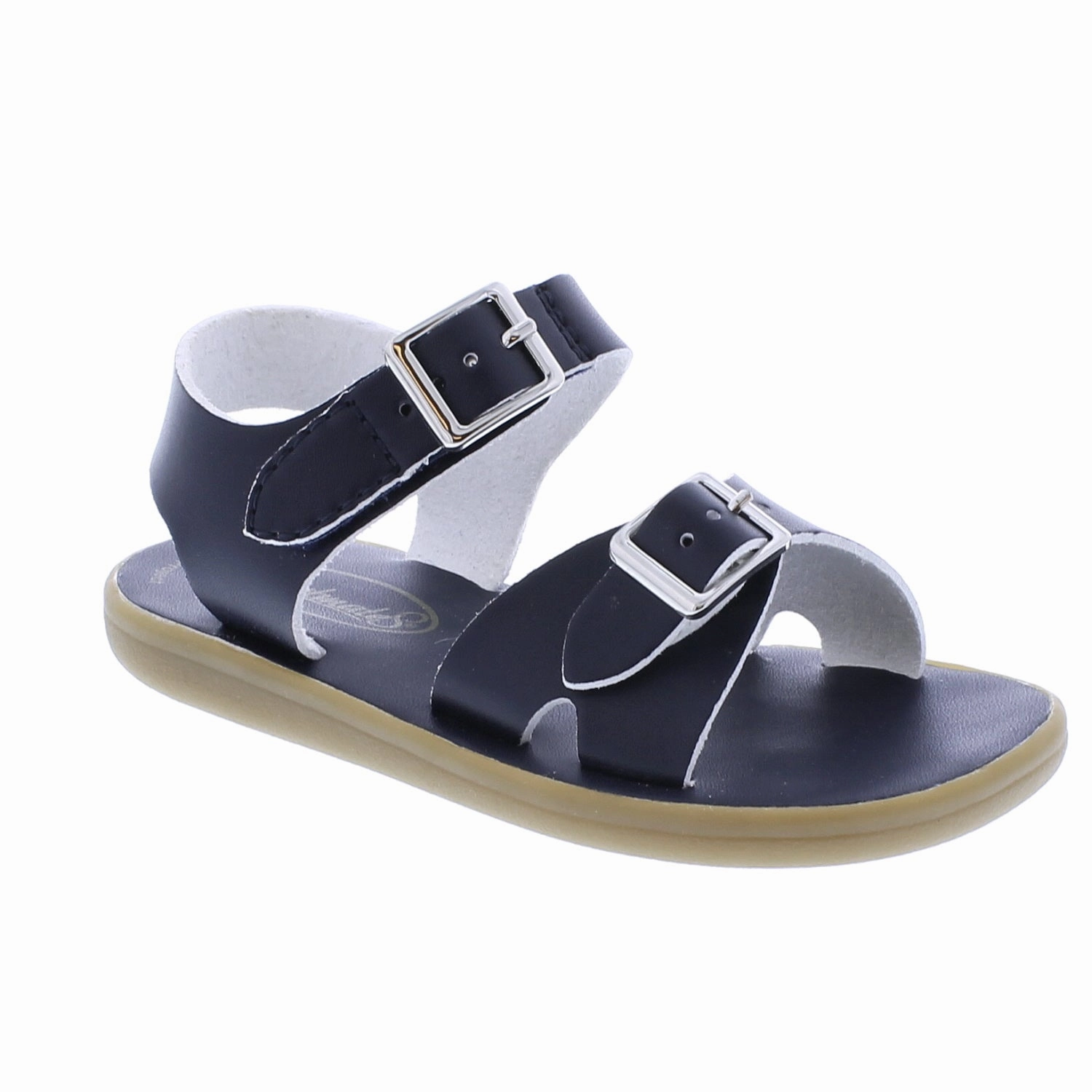 Eco-Tide Velcro Navy Sandal ?C Waterproof, Durable & Lightweight Kids?? Shoe Multi Density Foam Espadrille Style