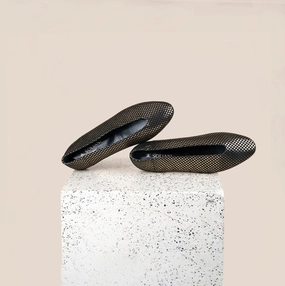 Scala - Dotted Gold All-season Shoes