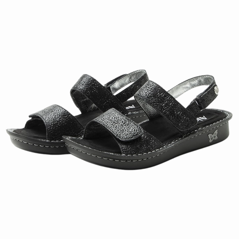 Alegria Verona Inky Leather Sandal (Women's) Stylish Casual Shoes