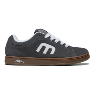 Etnies Callicut Shoes - Grey/White/Gum World Walk Impact Resistance