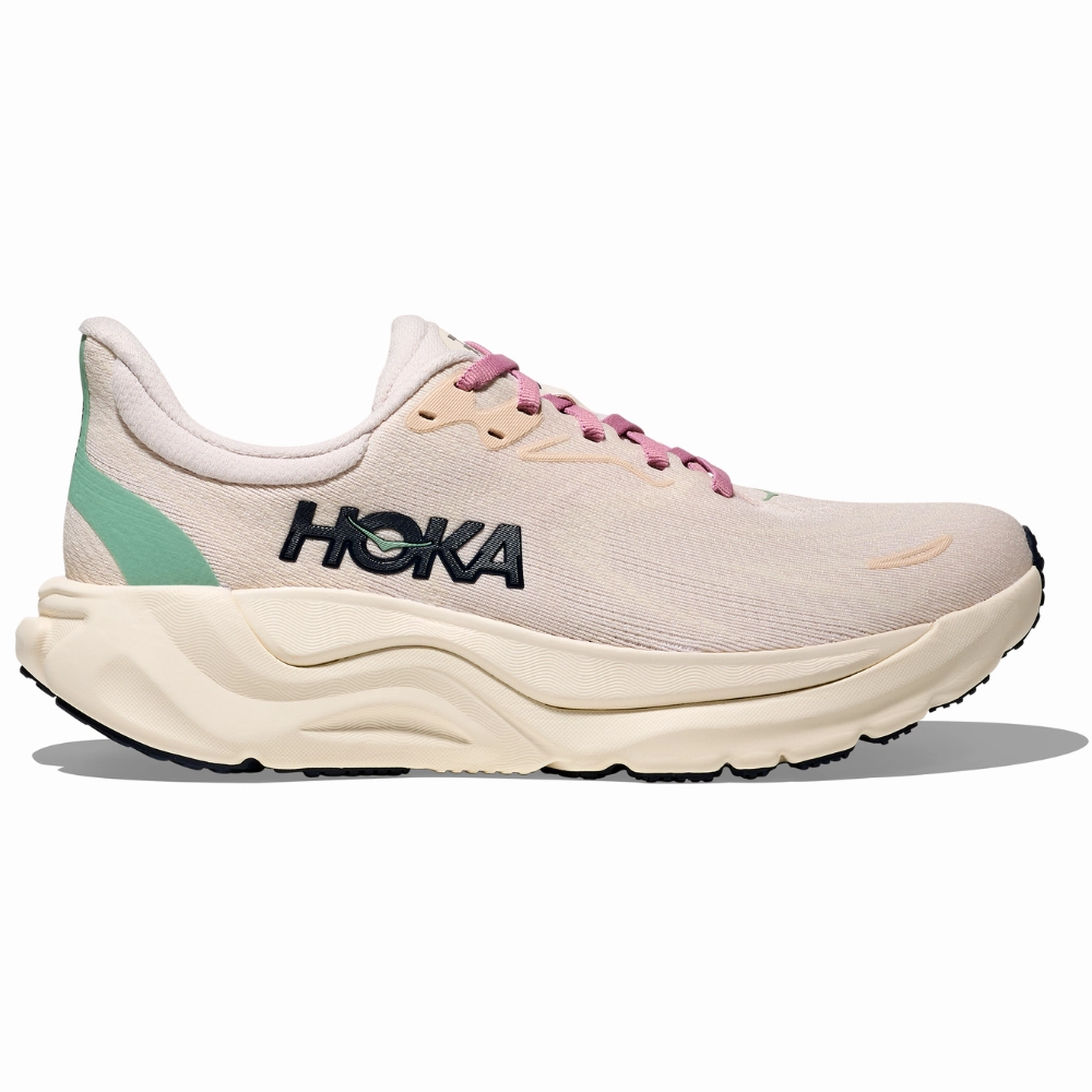 Mesh Upper All Daywear Hoka Arahi 8 Rose Cream/Alabaster Running Shoe (Women's)