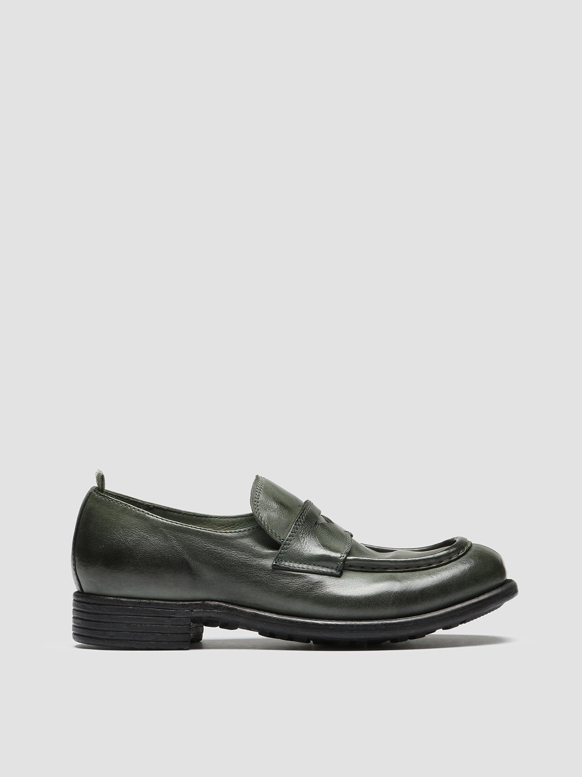Hold Lane CALIXTE 020 - Green Leather loafers