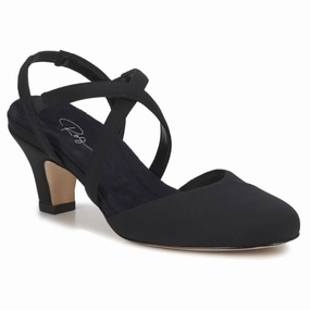 Classic Black Ros Hommerson Caliente Black Microtouch Heel (Women's)
