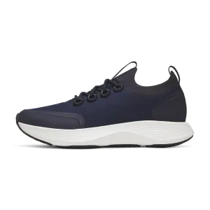 Men's Wool Strider - Dark Navy (Blizzard Sole) Seamless Fit Running Errands