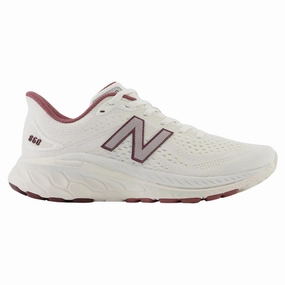 New Balance Fresh Foam X 860v13 Sea Salt/Washed Burgundy Running Shoe (Women's) Slip-Resistant Shoes