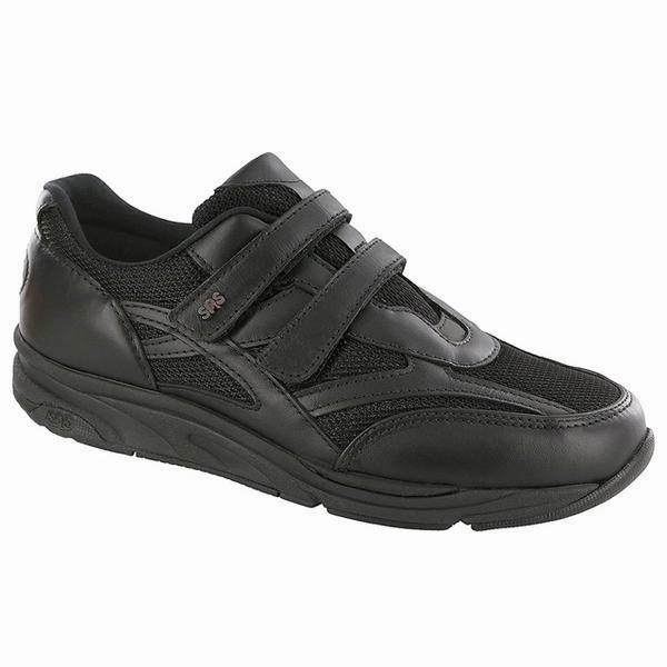 SAS TMV Black Mesh/Velcro (Women's) Drop Step