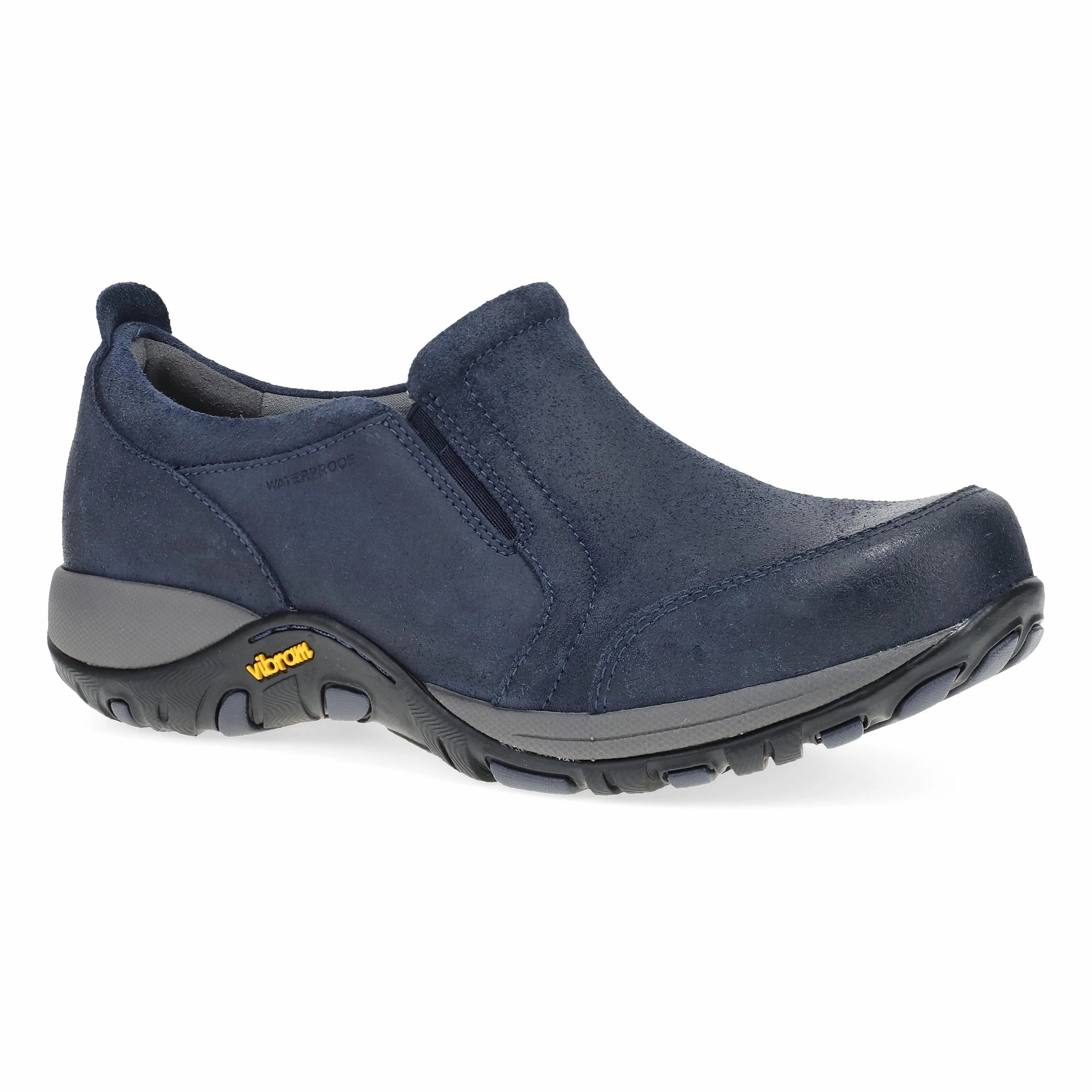 Pippy Navy Waterproof Suede Smart Fit