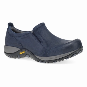 Pippy Navy Waterproof Suede Smart Fit