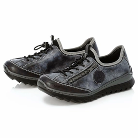 Rieker Nikita 69 Ocean/Pacific Sneaker (Women's) Soft Focus Water Safe