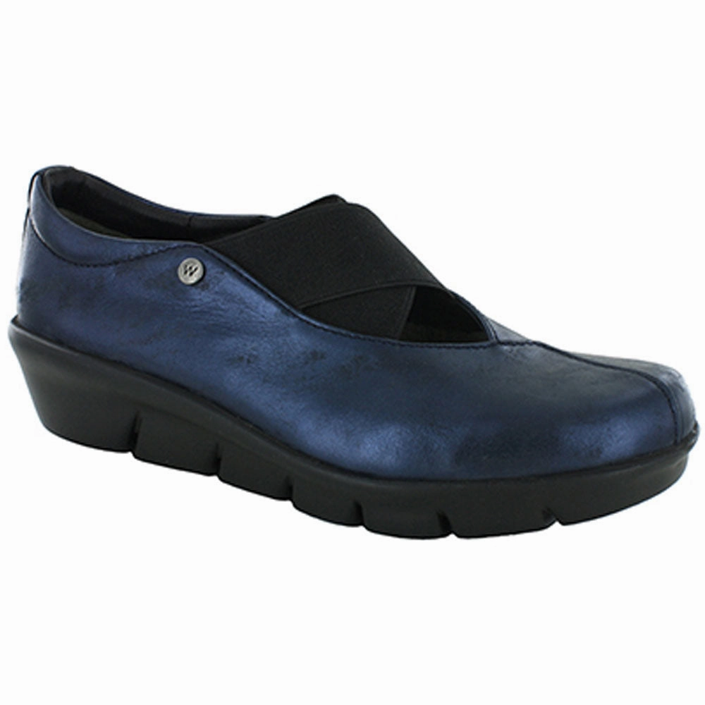 Green Leaf Wolky Cursa Navy Nubuck Shoe (Women's)
