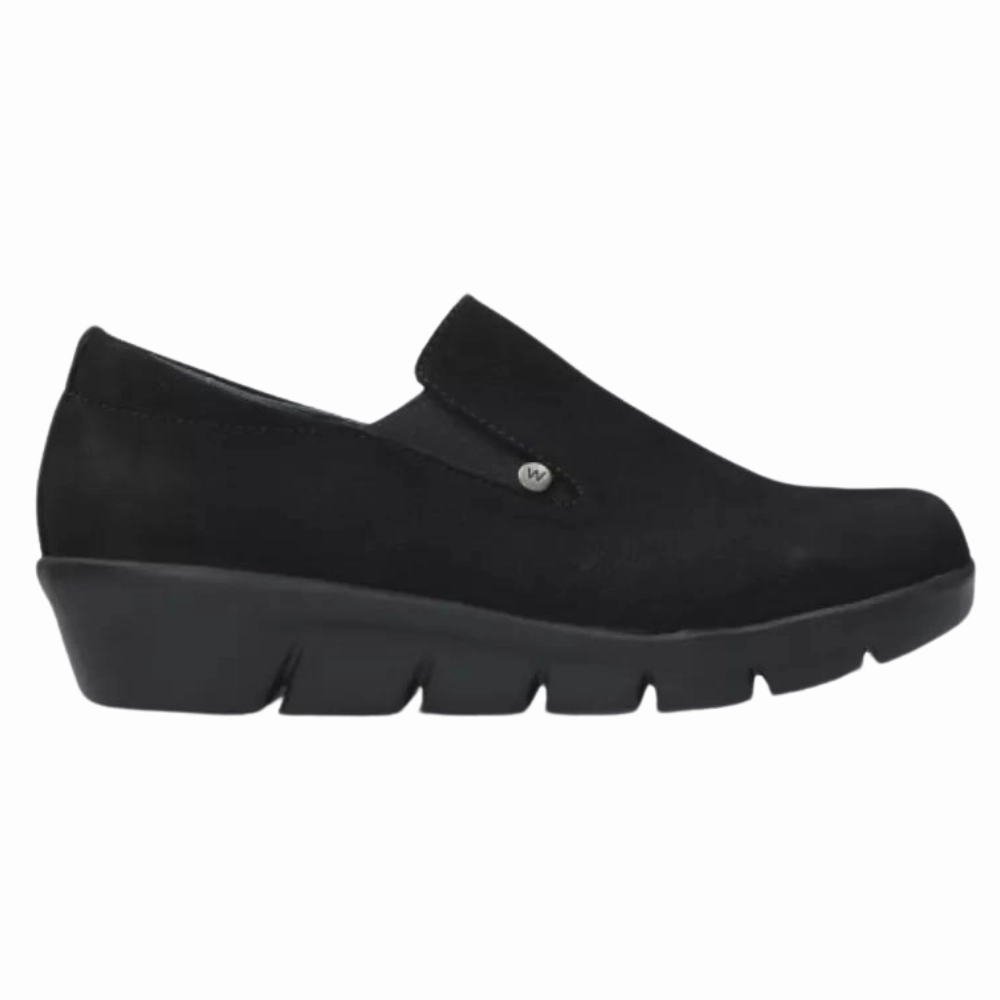 River Path Wolky Mesita Black Antique Nubuck Shoe (Women's)