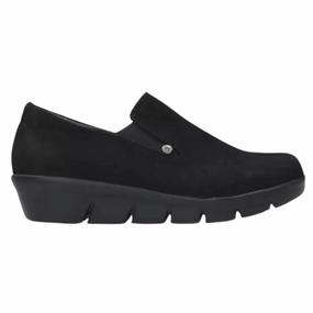 River Path Wolky Mesita Black Antique Nubuck Shoe (Women's)