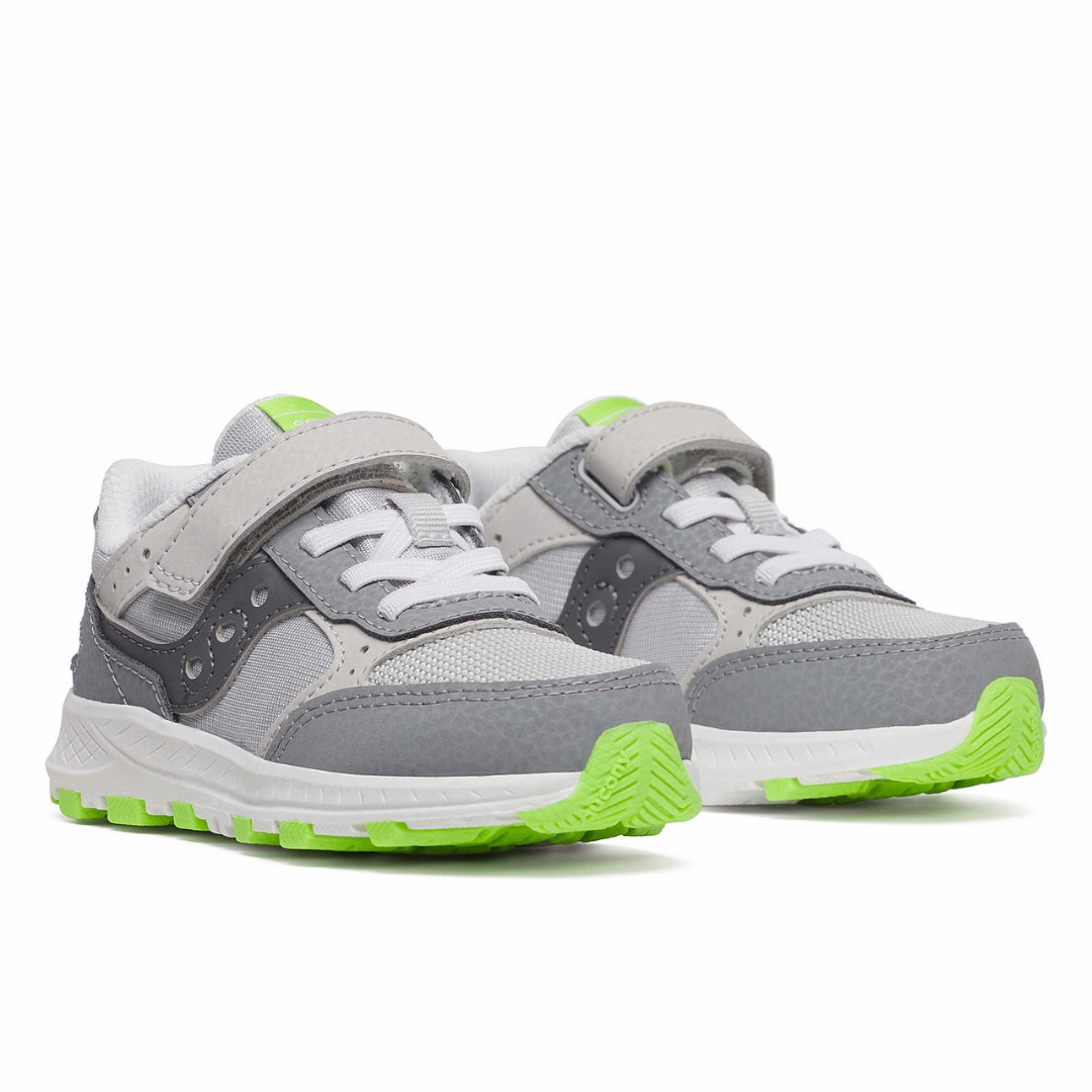 Feather Light Long Distance Eclipse Jr - White / Grey / Lime