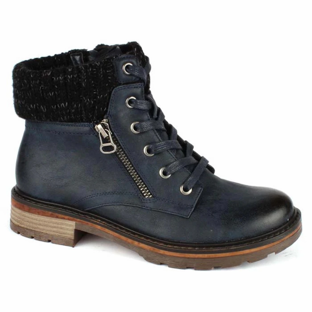 Purple Dream Quick Start Wanderlust Amy Navy Boot (Women's)