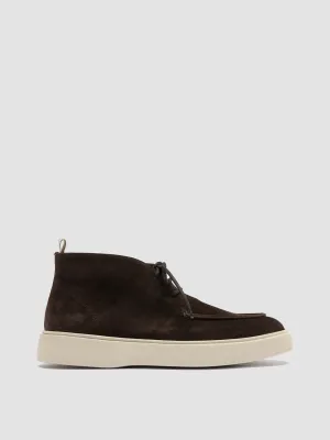FRAME 002 - Brown Suede Chukka Boots Multi directional traction Rugged And Durable