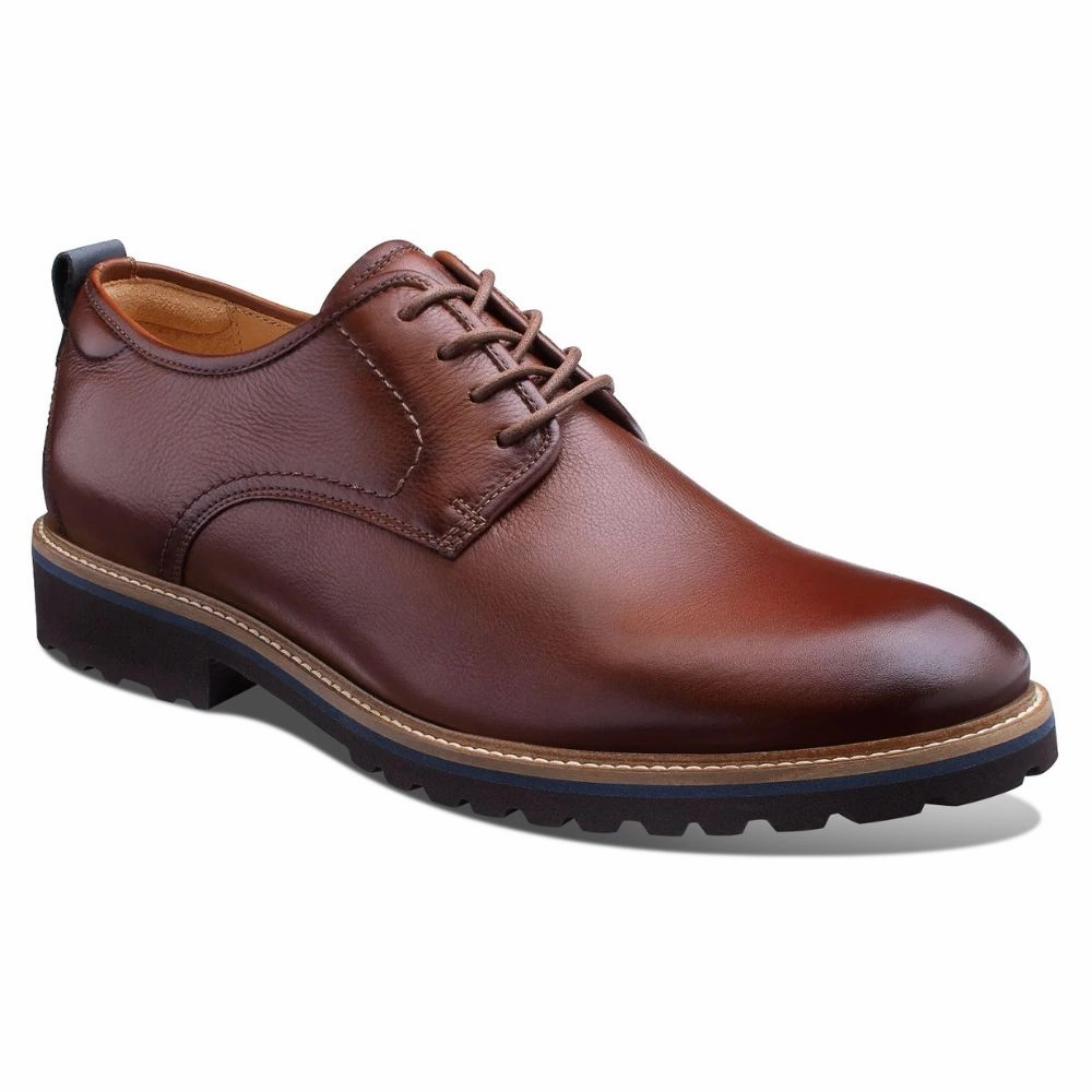 Samuel Hubbard Featherlight Founder Brown Leather Oxford (Men's) Urban Routine
