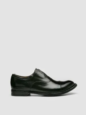 ANATOMIA 015 - Black Leather Oxford Shoes Garden Mood Office Cool