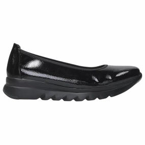 Wolky Snallerina F2F Black Vegan Biocare Shoe (Women's) day trip