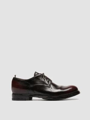 BALANCE 019 - Burgundy Leather Derby Shoes Stable Retro Core