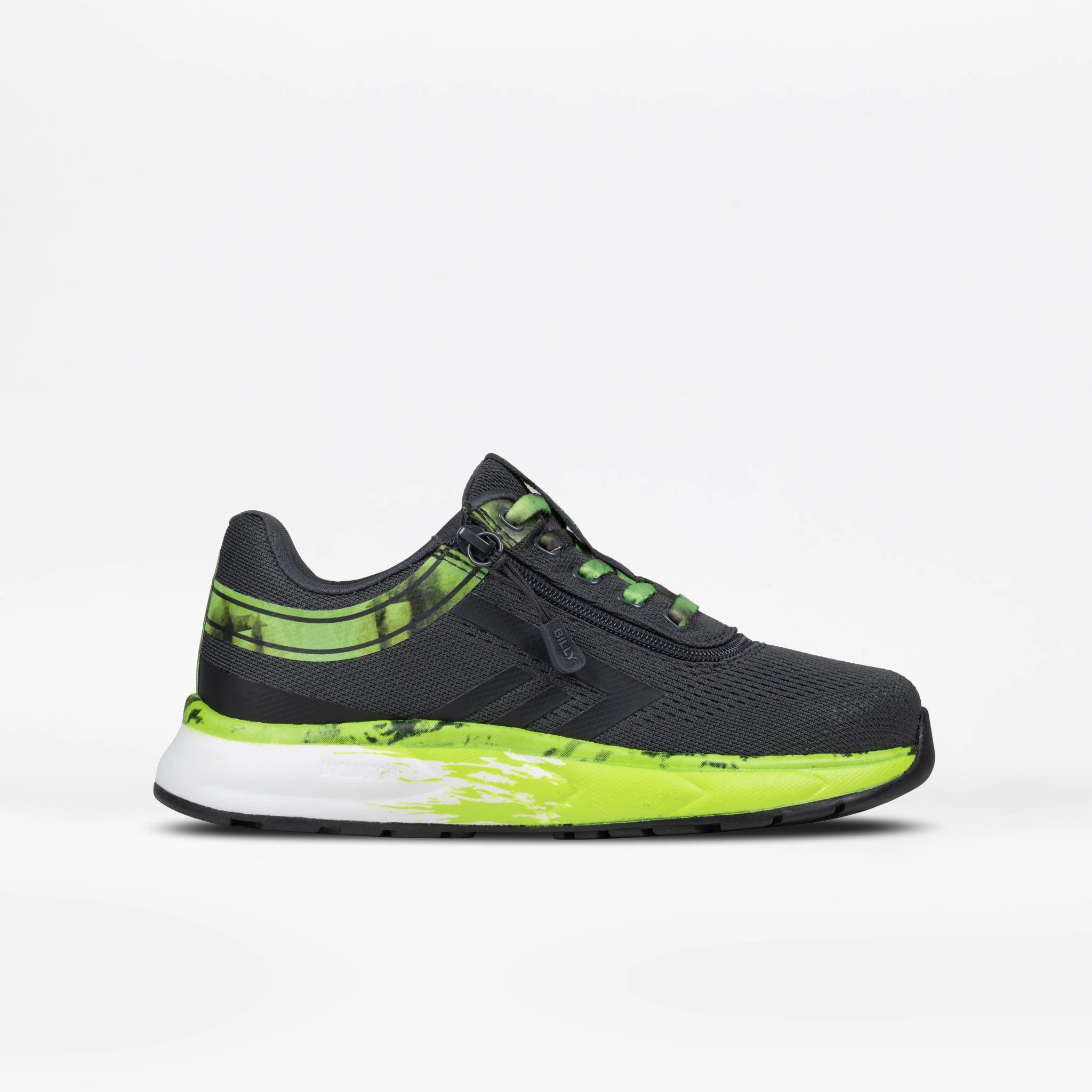 Cushioned Smoke/Lime Fire BILLY Sport Inclusion