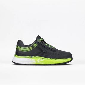 Cushioned Smoke/Lime Fire BILLY Sport Inclusion