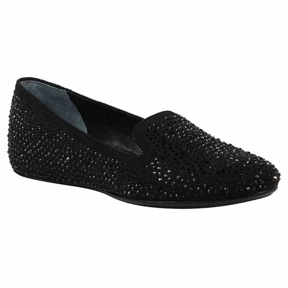 quick dry J. Renee Hanuko Black Suede Slip-On (Women's)