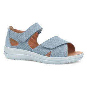 Quick Dry Technology Hartjes Pop Sandal Blue Nubuck (Women's)