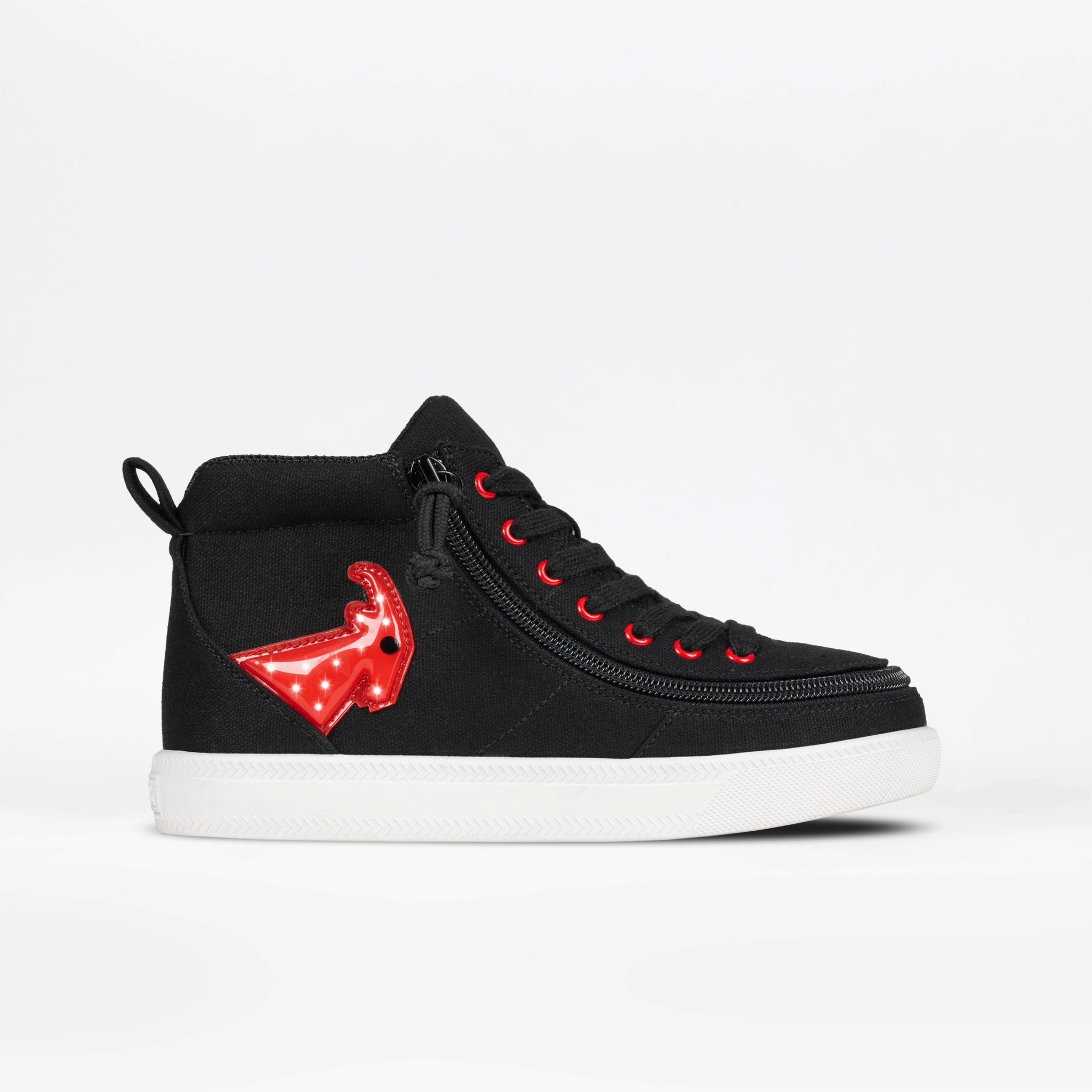 Urban Sleek Black/Red Light Ups BILLY Classic D|R High