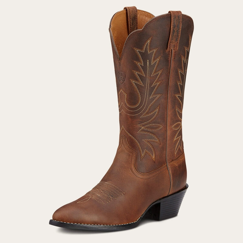 Casual Gathering Heritage R Toe Western Boot
