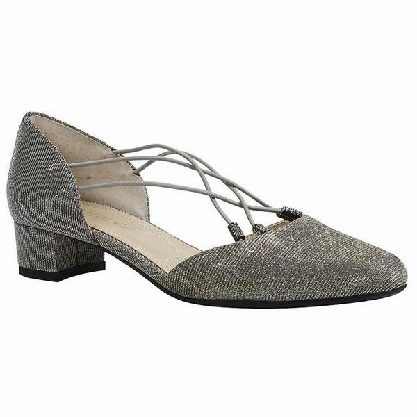 Fashionable Fit Mom Chic J. Renee Charolette Pewter Heel (Women's)