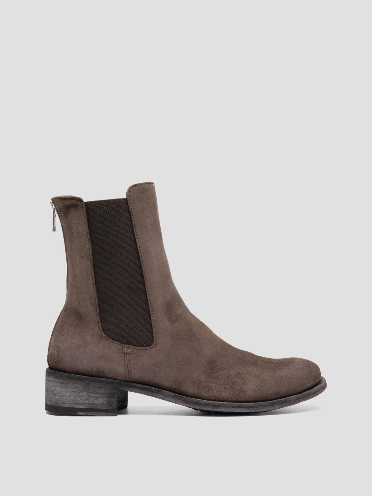 Desert Design Mesh Lining LISON 017 - Brown Suede Chelsea Boots