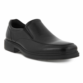 Korean Shade Ecco Helsinki 2 Apron Toe Slip-On Black (Men's)