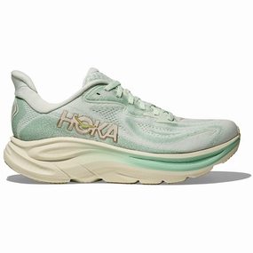 Hoka Clifton 10 Sea Glass/Jadeite Running Shoe (Women's) Slip On Silhouette