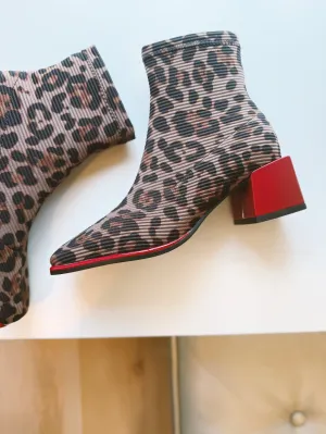 Inger - Leopard Block Heel Korean Trend
