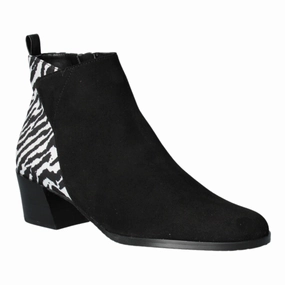 J. Renee Halsie Black/White/Black Boot (Women's) Prime Pace