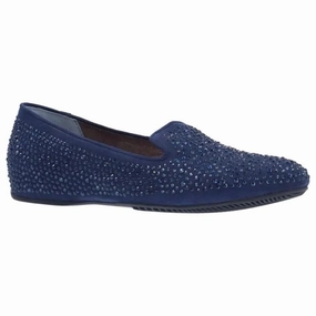 Fast Pair J. Renee Hanuko Navy Suede Slip-On (Women's)