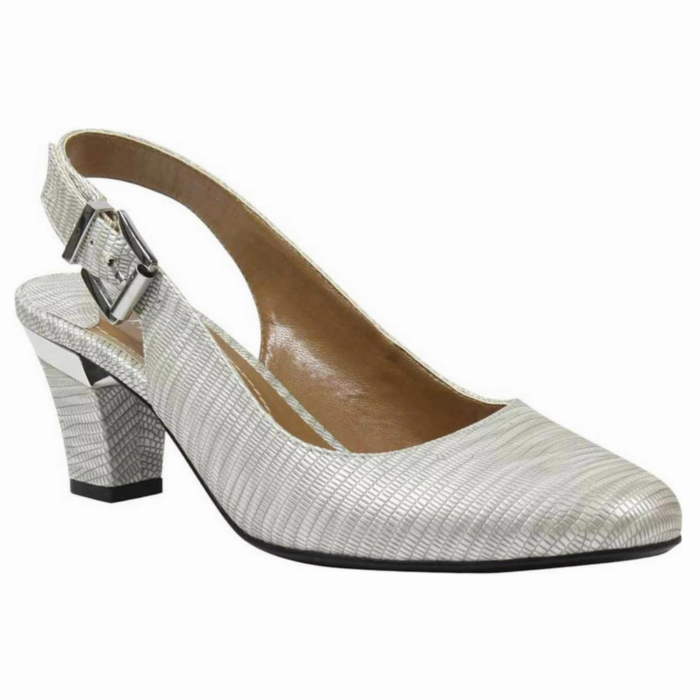 Zip Close Collectible Item J. Renee Malree Dove Gray Heel (Women's)
