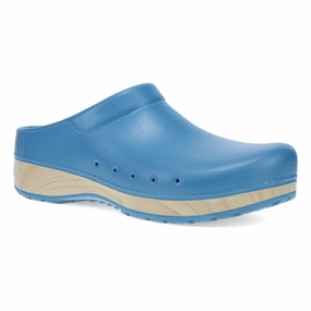 Winter Chill Kane Teal Mule