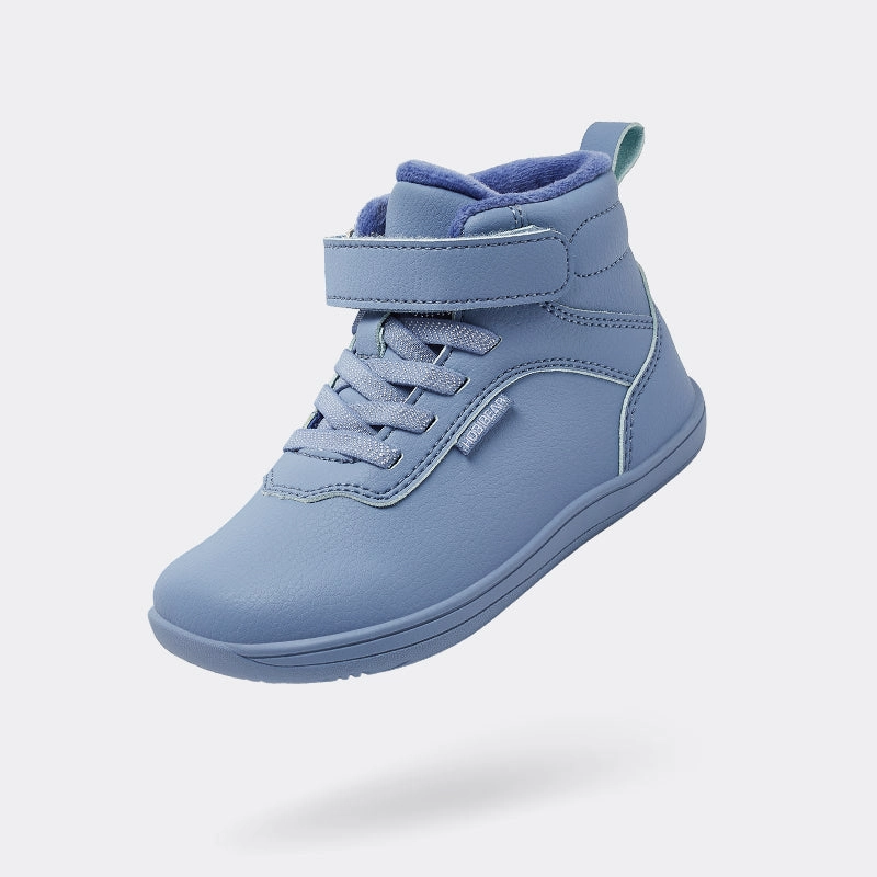 Sturdy Heel Counter Kid's Spruce - Winter Barefoot Shoes Heat - retention