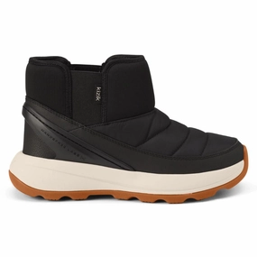 Kizik Juno 2 Low Black/Whitecap Gray Winter Boot (Women's) Current Hike Flip Step